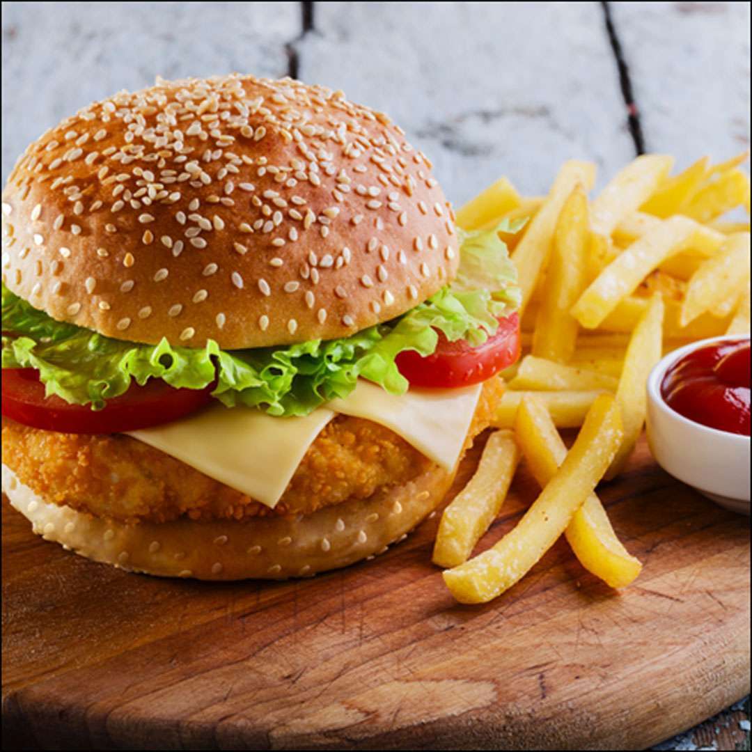 Chicken burger